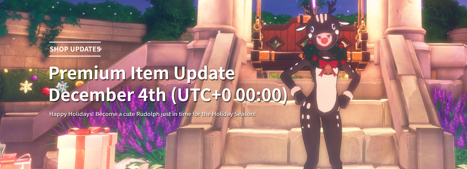 December 4th Premium Item Update